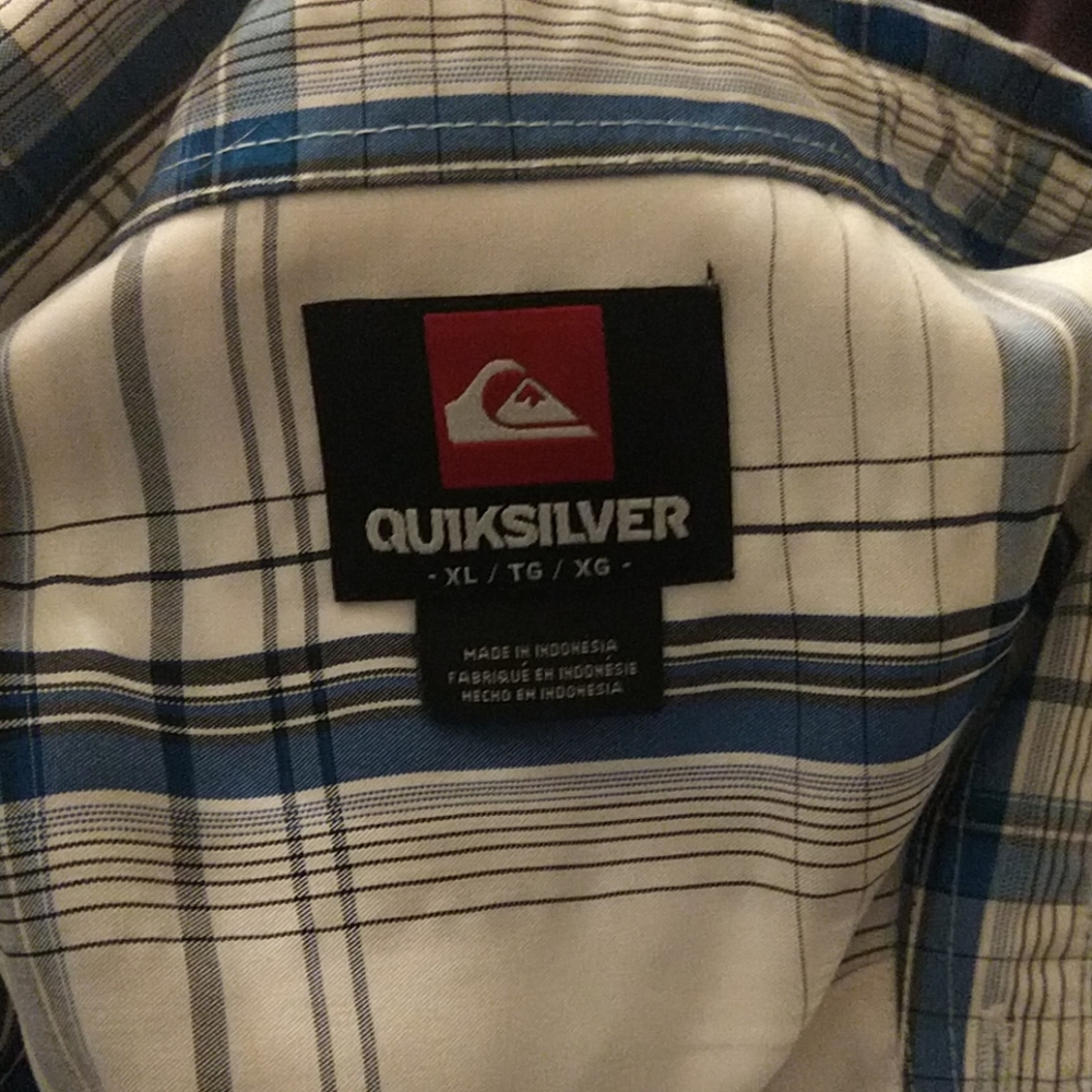 Quicksilver Button Up - Xl - image 4